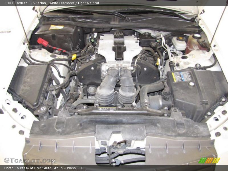 White Diamond / Light Neutral 2003 Cadillac CTS Sedan