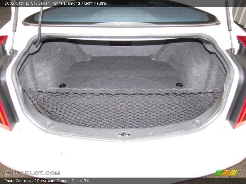 White Diamond / Light Neutral 2003 Cadillac CTS Sedan
