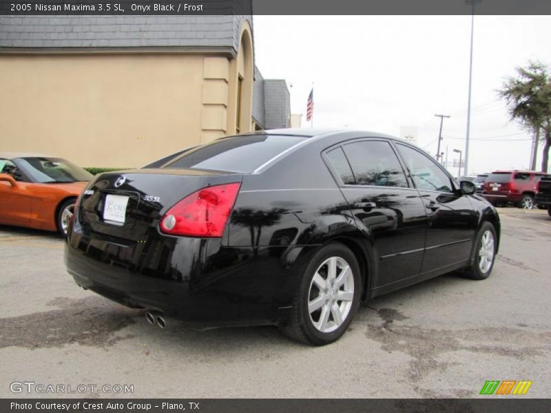 Onyx Black / Frost 2005 Nissan Maxima 3.5 SL