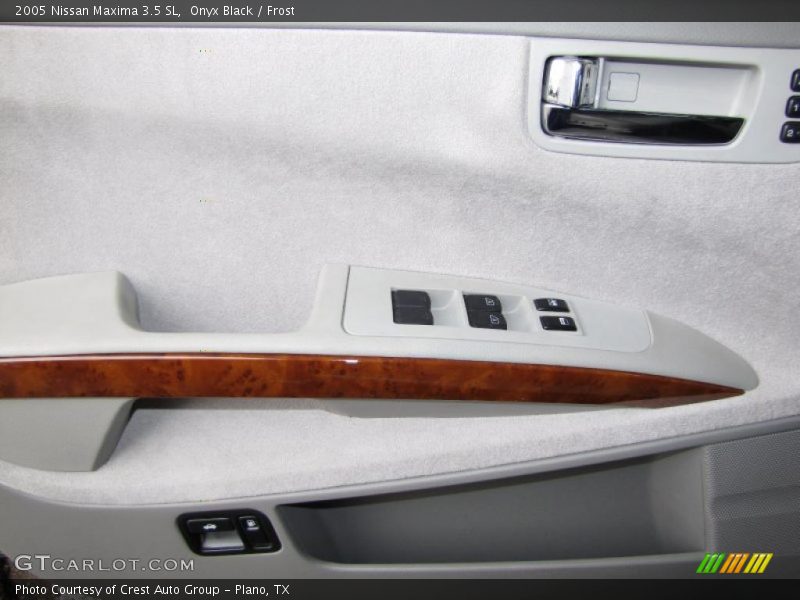 Onyx Black / Frost 2005 Nissan Maxima 3.5 SL