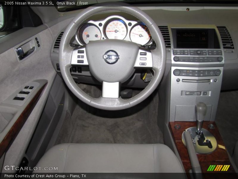 Onyx Black / Frost 2005 Nissan Maxima 3.5 SL