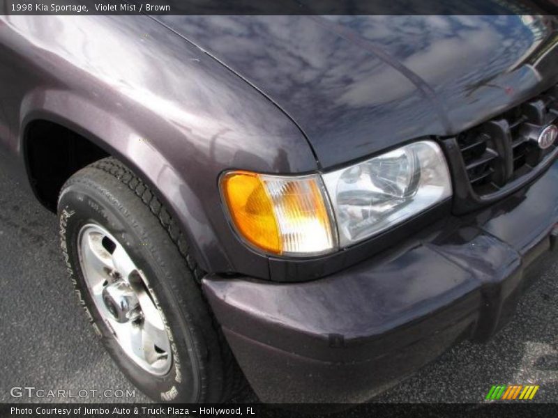 Violet Mist / Brown 1998 Kia Sportage