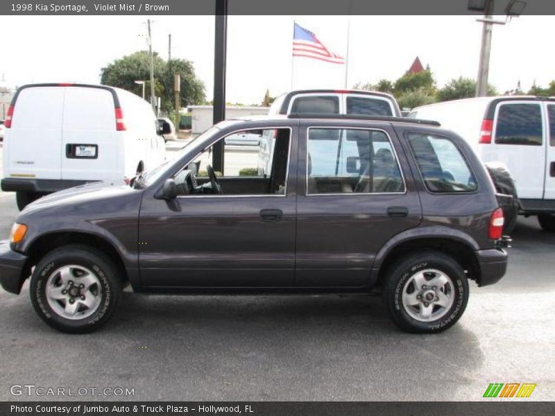 Violet Mist / Brown 1998 Kia Sportage