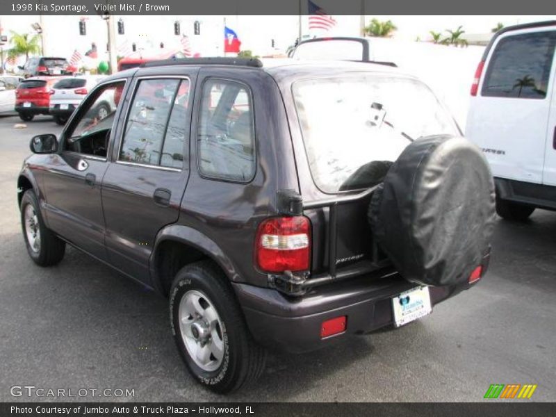 Violet Mist / Brown 1998 Kia Sportage