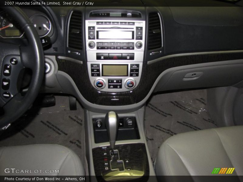 Steel Gray / Gray 2007 Hyundai Santa Fe Limited