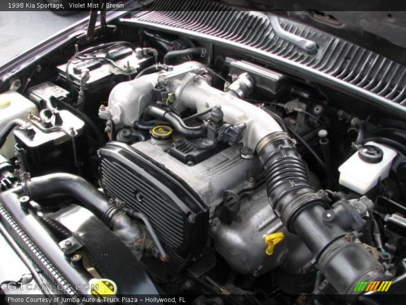  1998 Sportage  Engine - 2.0 Liter DOHC 16-Valve 4 Cylinder