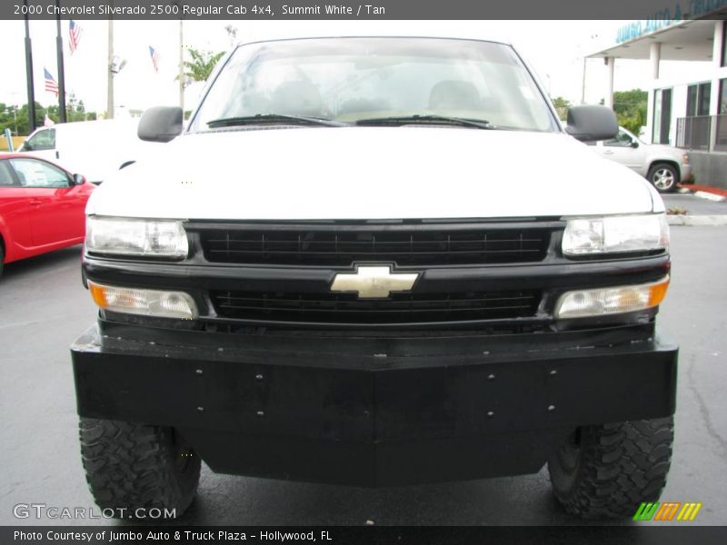 Summit White / Tan 2000 Chevrolet Silverado 2500 Regular Cab 4x4
