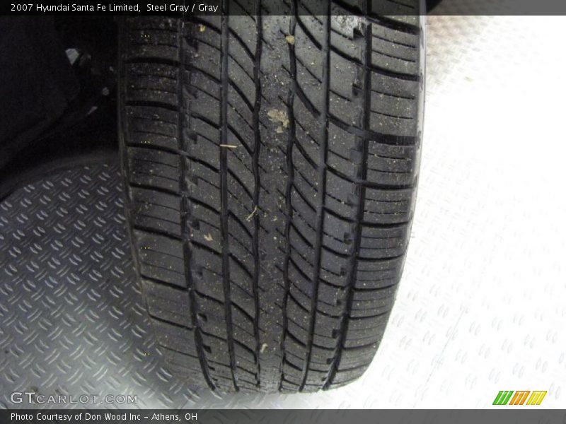 Steel Gray / Gray 2007 Hyundai Santa Fe Limited