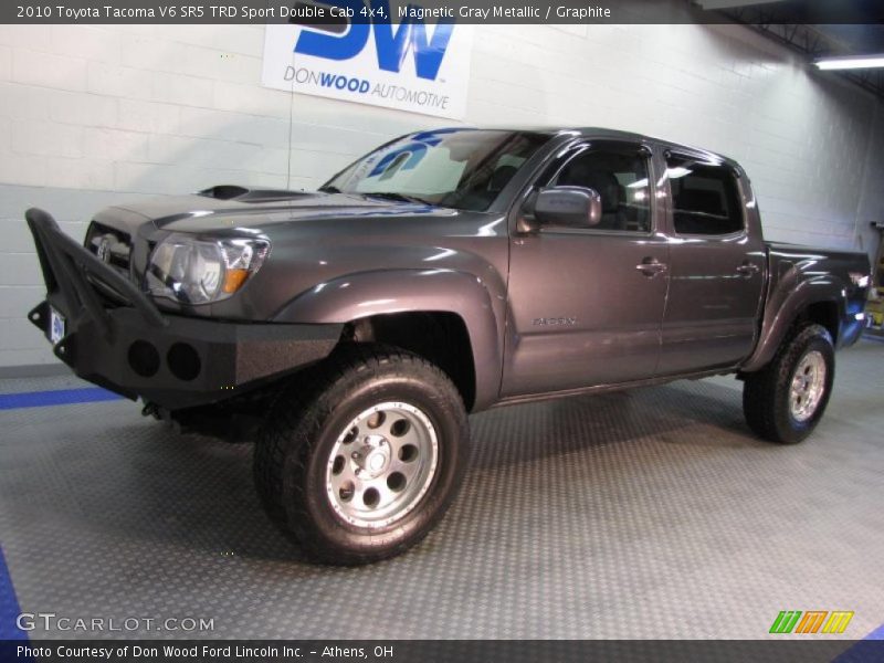  2010 Tacoma V6 SR5 TRD Sport Double Cab 4x4 Magnetic Gray Metallic
