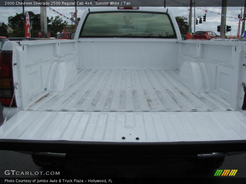 Summit White / Tan 2000 Chevrolet Silverado 2500 Regular Cab 4x4