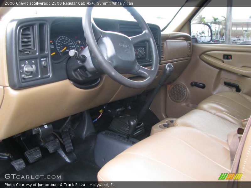 Tan Interior - 2000 Silverado 2500 Regular Cab 4x4 