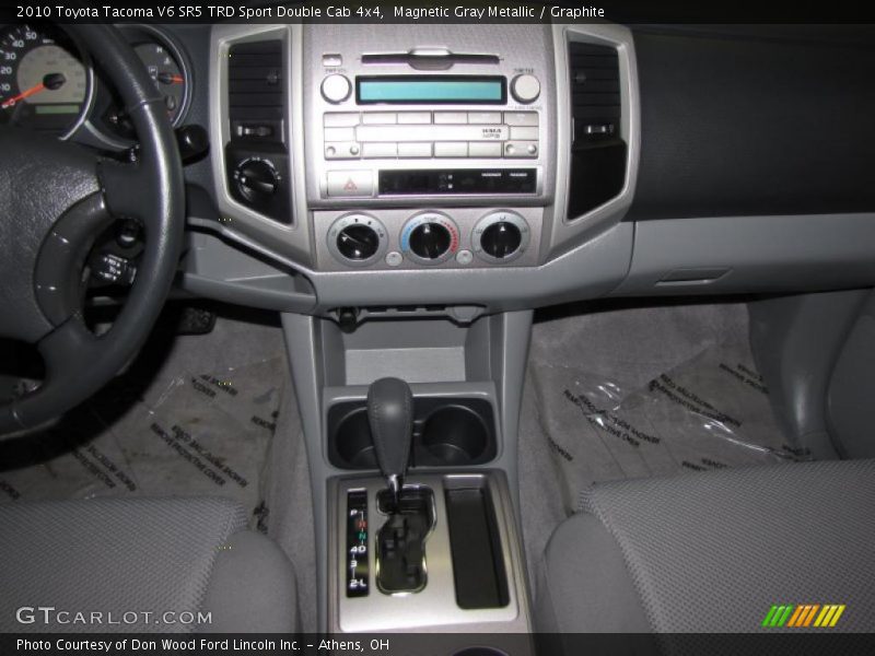 Dashboard of 2010 Tacoma V6 SR5 TRD Sport Double Cab 4x4