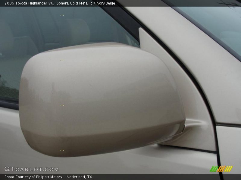 Sonora Gold Metallic / Ivory Beige 2006 Toyota Highlander V6