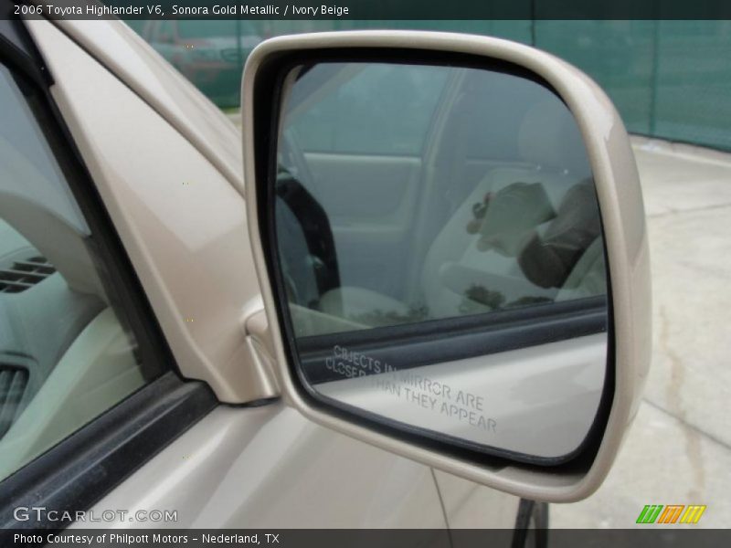 Sonora Gold Metallic / Ivory Beige 2006 Toyota Highlander V6