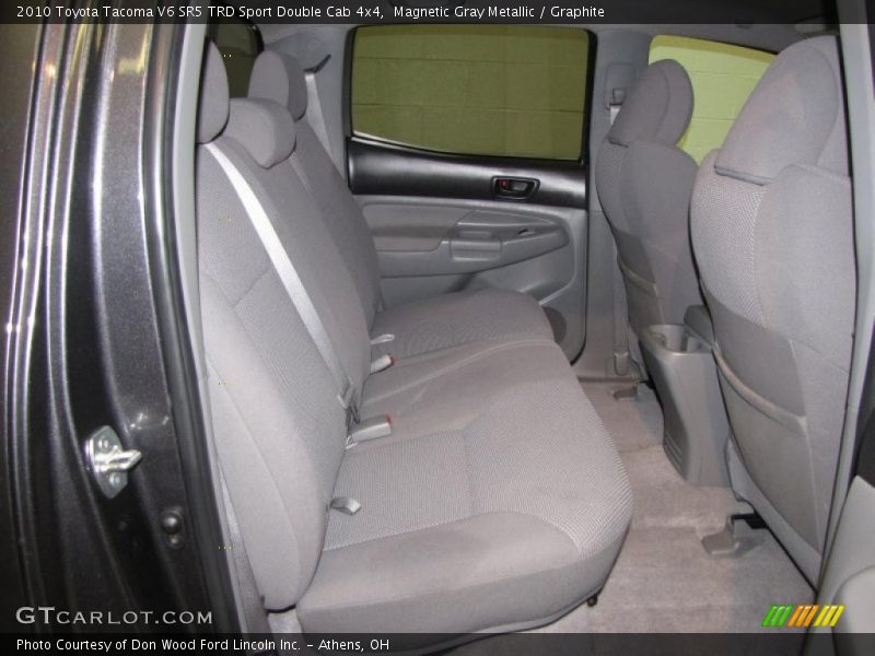 Magnetic Gray Metallic / Graphite 2010 Toyota Tacoma V6 SR5 TRD Sport Double Cab 4x4