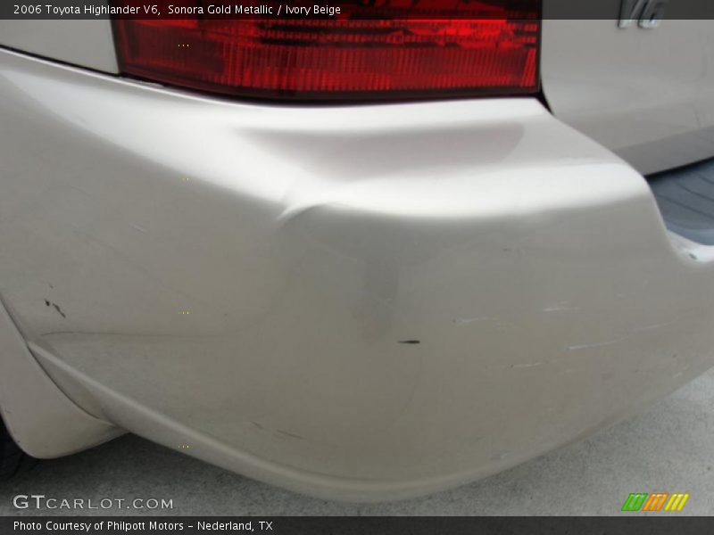 Sonora Gold Metallic / Ivory Beige 2006 Toyota Highlander V6