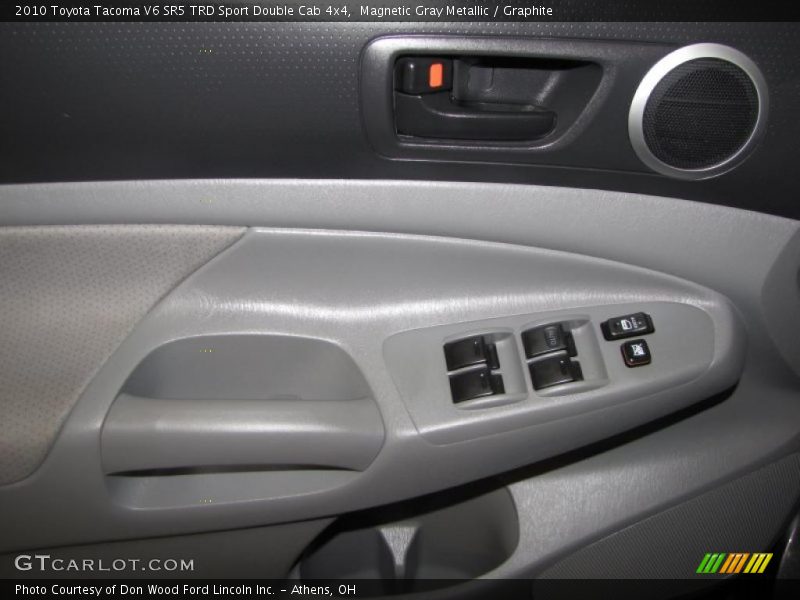 Magnetic Gray Metallic / Graphite 2010 Toyota Tacoma V6 SR5 TRD Sport Double Cab 4x4