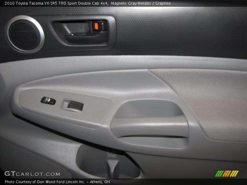 Magnetic Gray Metallic / Graphite 2010 Toyota Tacoma V6 SR5 TRD Sport Double Cab 4x4