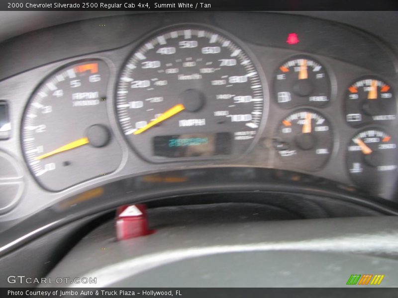 Summit White / Tan 2000 Chevrolet Silverado 2500 Regular Cab 4x4