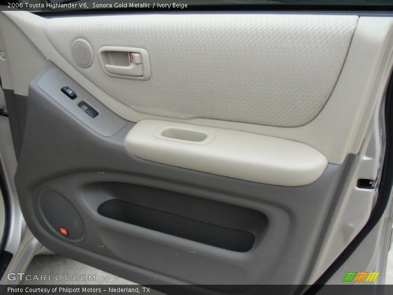 Sonora Gold Metallic / Ivory Beige 2006 Toyota Highlander V6