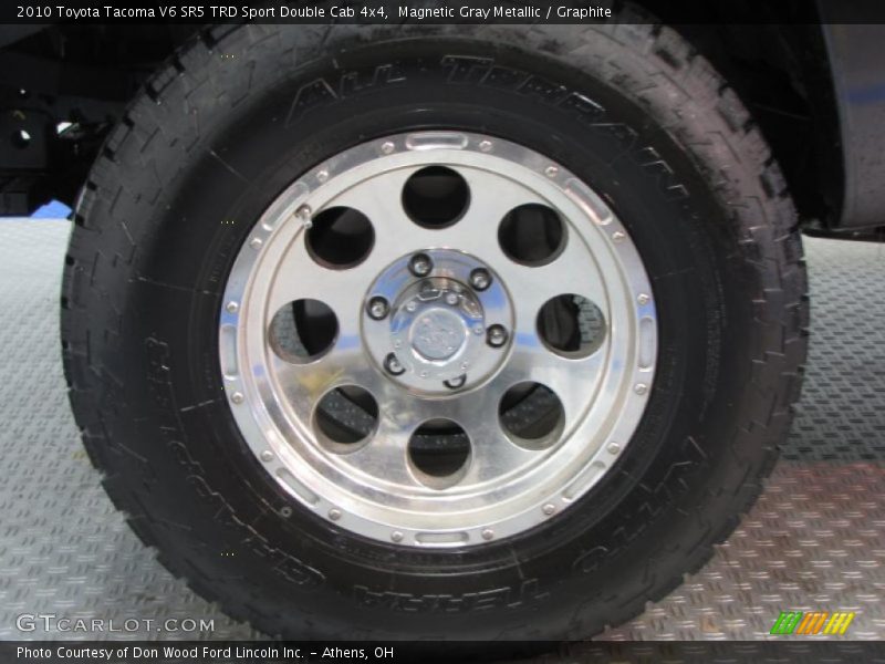 2010 Tacoma V6 SR5 TRD Sport Double Cab 4x4 Wheel