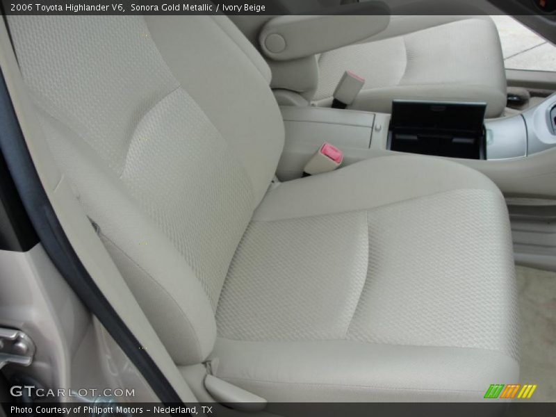 Sonora Gold Metallic / Ivory Beige 2006 Toyota Highlander V6