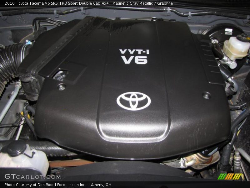  2010 Tacoma V6 SR5 TRD Sport Double Cab 4x4 Engine - 4.0 Liter DOHC 24-Valve VVT-i V6