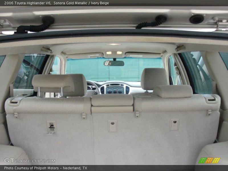 Sonora Gold Metallic / Ivory Beige 2006 Toyota Highlander V6