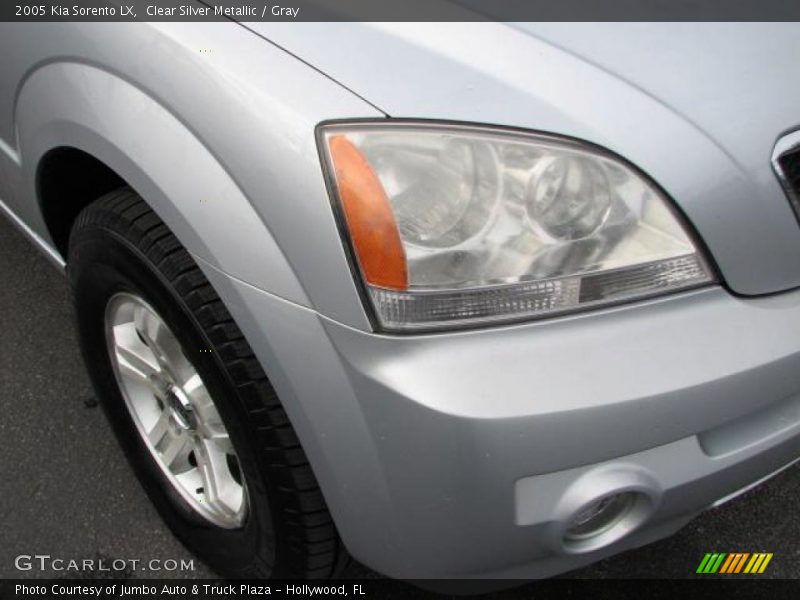 Clear Silver Metallic / Gray 2005 Kia Sorento LX