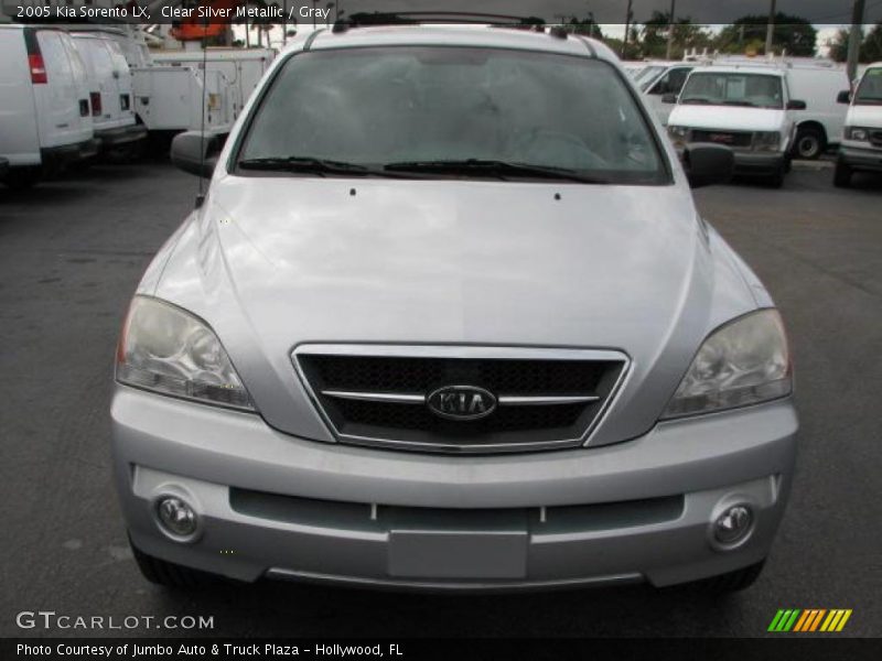 Clear Silver Metallic / Gray 2005 Kia Sorento LX