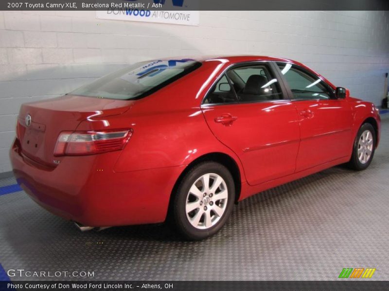 Barcelona Red Metallic / Ash 2007 Toyota Camry XLE