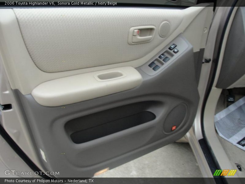 Sonora Gold Metallic / Ivory Beige 2006 Toyota Highlander V6
