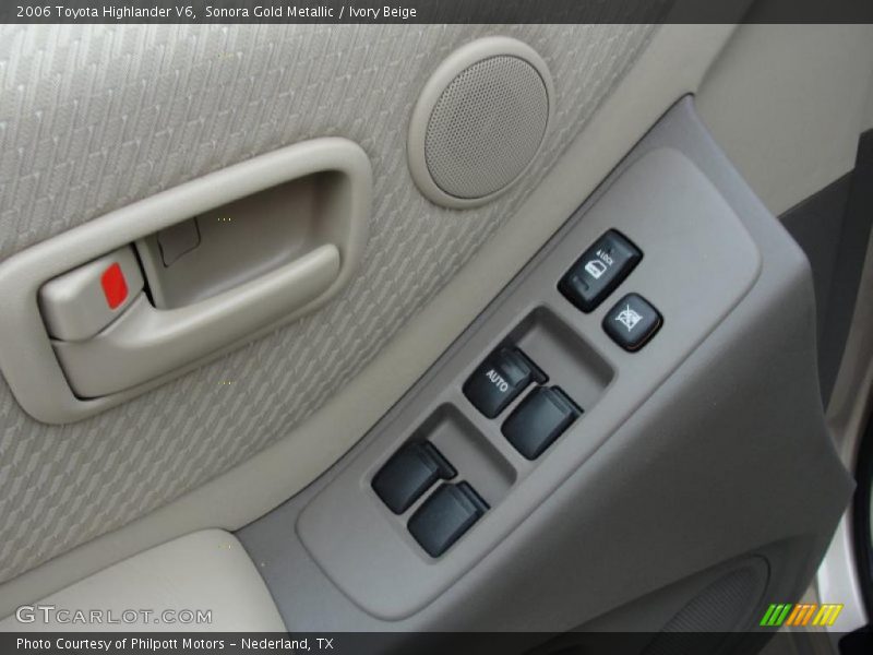 Sonora Gold Metallic / Ivory Beige 2006 Toyota Highlander V6