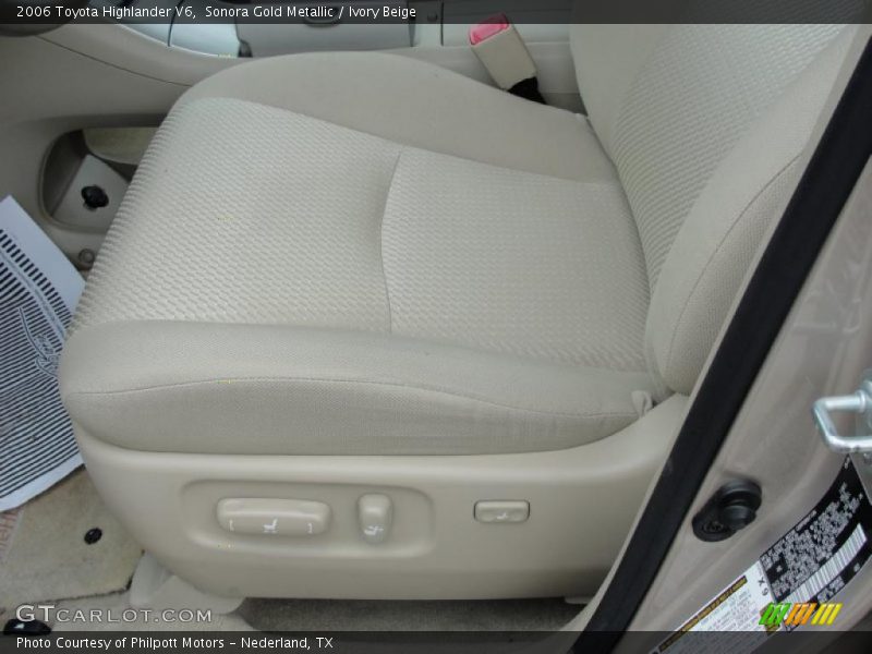 Sonora Gold Metallic / Ivory Beige 2006 Toyota Highlander V6