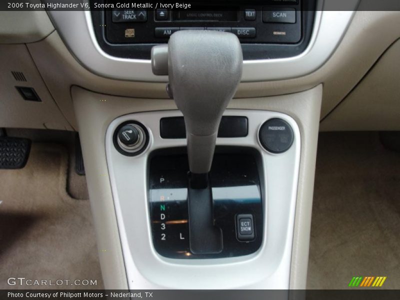  2006 Highlander V6 5 Speed Automatic Shifter