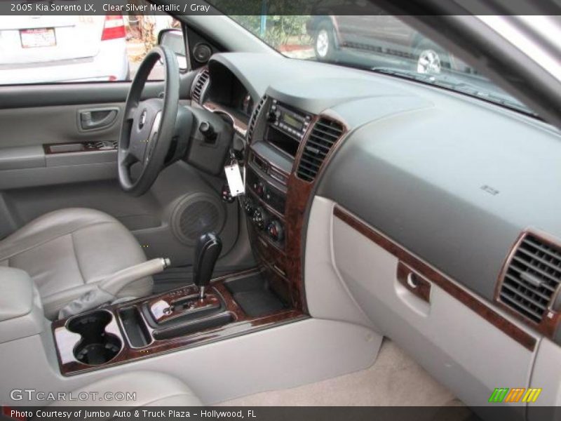 Clear Silver Metallic / Gray 2005 Kia Sorento LX
