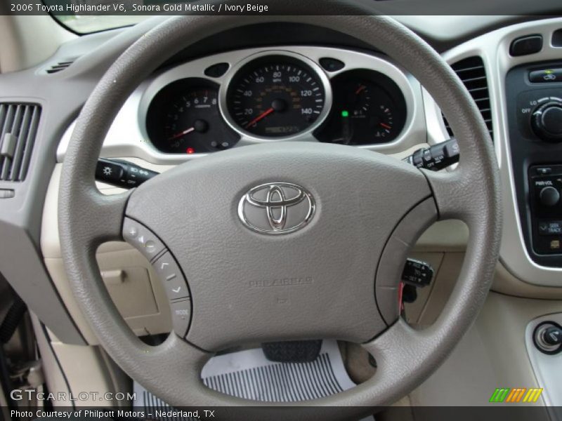  2006 Highlander V6 Steering Wheel