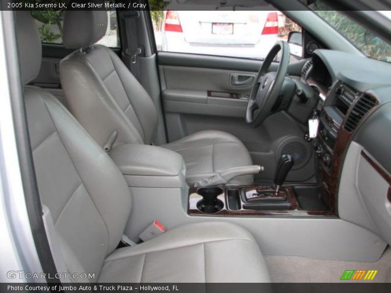 Clear Silver Metallic / Gray 2005 Kia Sorento LX