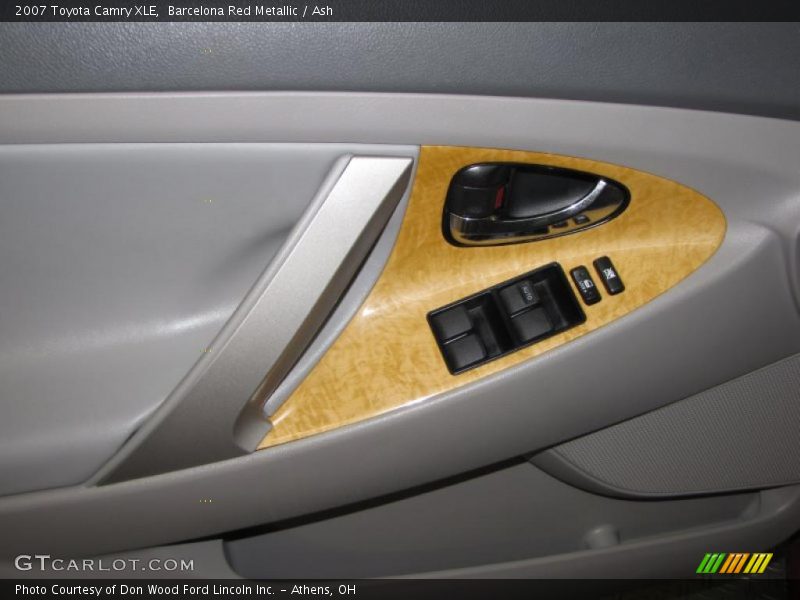 Barcelona Red Metallic / Ash 2007 Toyota Camry XLE