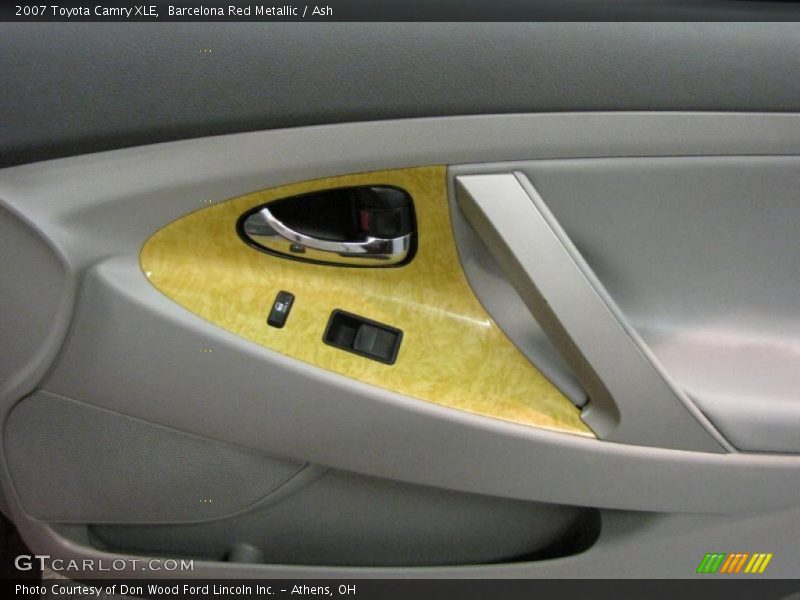 Barcelona Red Metallic / Ash 2007 Toyota Camry XLE