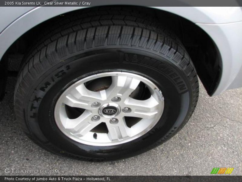 Clear Silver Metallic / Gray 2005 Kia Sorento LX