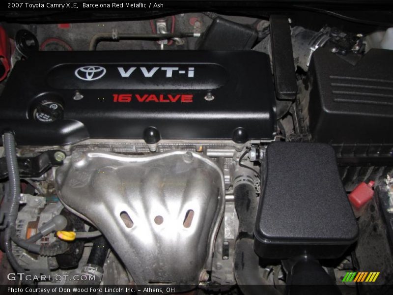 Barcelona Red Metallic / Ash 2007 Toyota Camry XLE