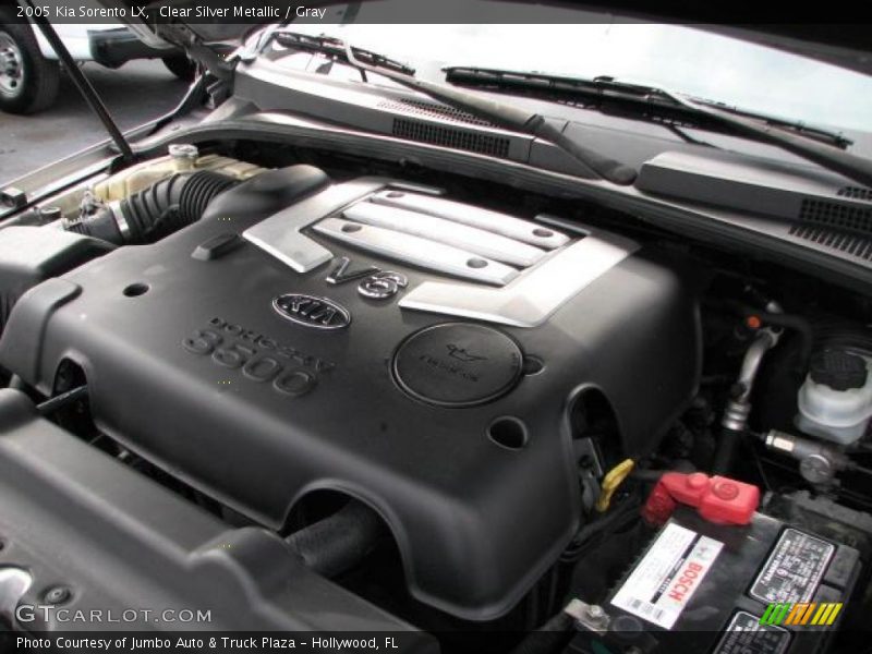 Clear Silver Metallic / Gray 2005 Kia Sorento LX