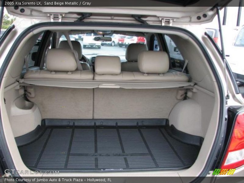 Sand Beige Metallic / Gray 2005 Kia Sorento LX