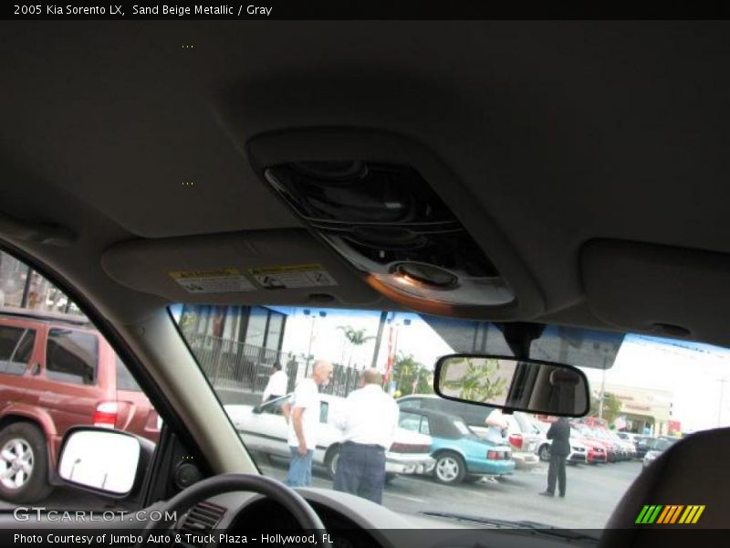 Sand Beige Metallic / Gray 2005 Kia Sorento LX