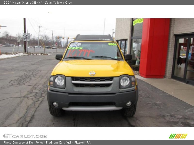 Solar Yellow / Gray 2004 Nissan Xterra XE 4x4