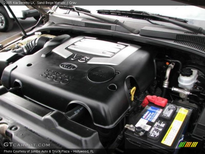 Sand Beige Metallic / Gray 2005 Kia Sorento LX