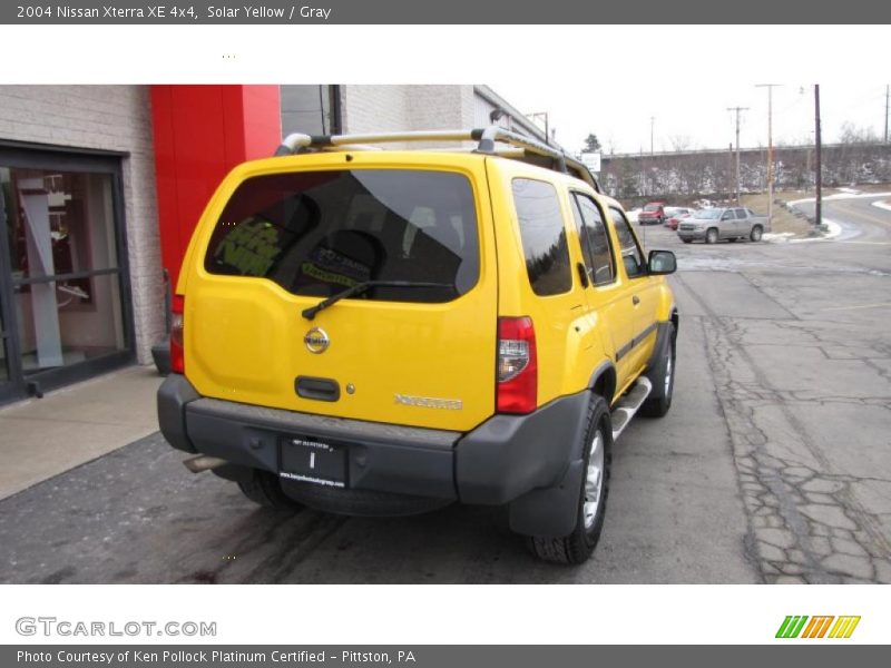 Solar Yellow / Gray 2004 Nissan Xterra XE 4x4