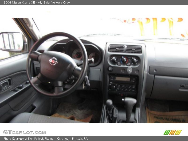 Solar Yellow / Gray 2004 Nissan Xterra XE 4x4