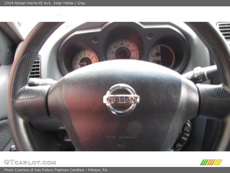 Solar Yellow / Gray 2004 Nissan Xterra XE 4x4